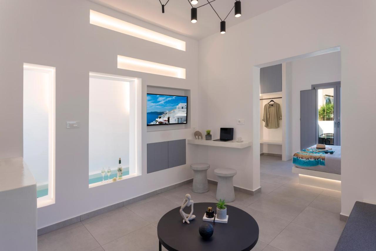 Linea Luxury Suites Fira  Dış mekan fotoğraf