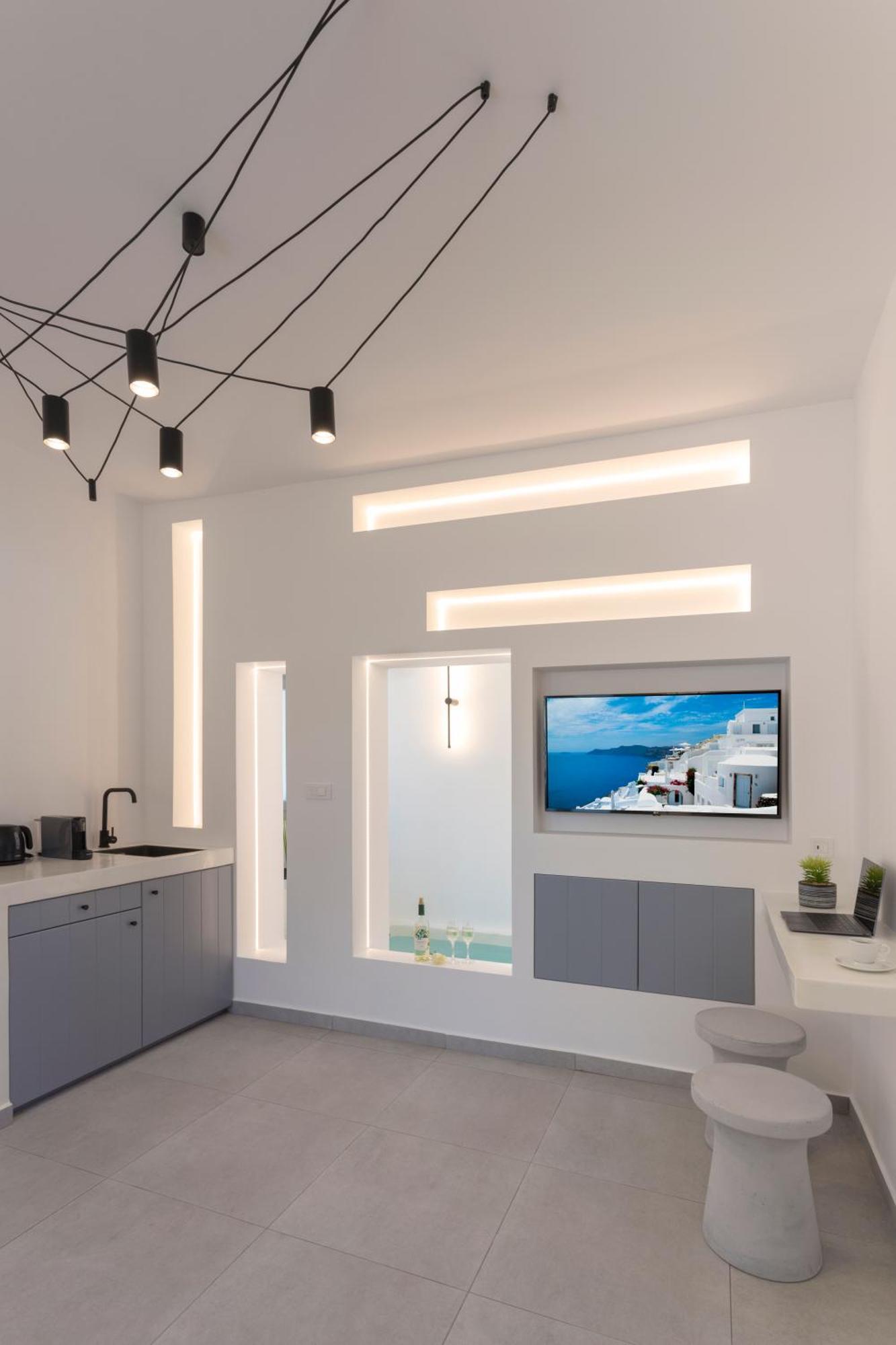 Linea Luxury Suites Fira  Dış mekan fotoğraf